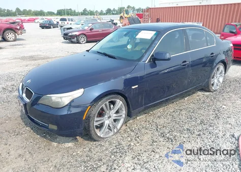 2008 BMW 528I из США, поврежденный, VIN WBANU53518CT16822